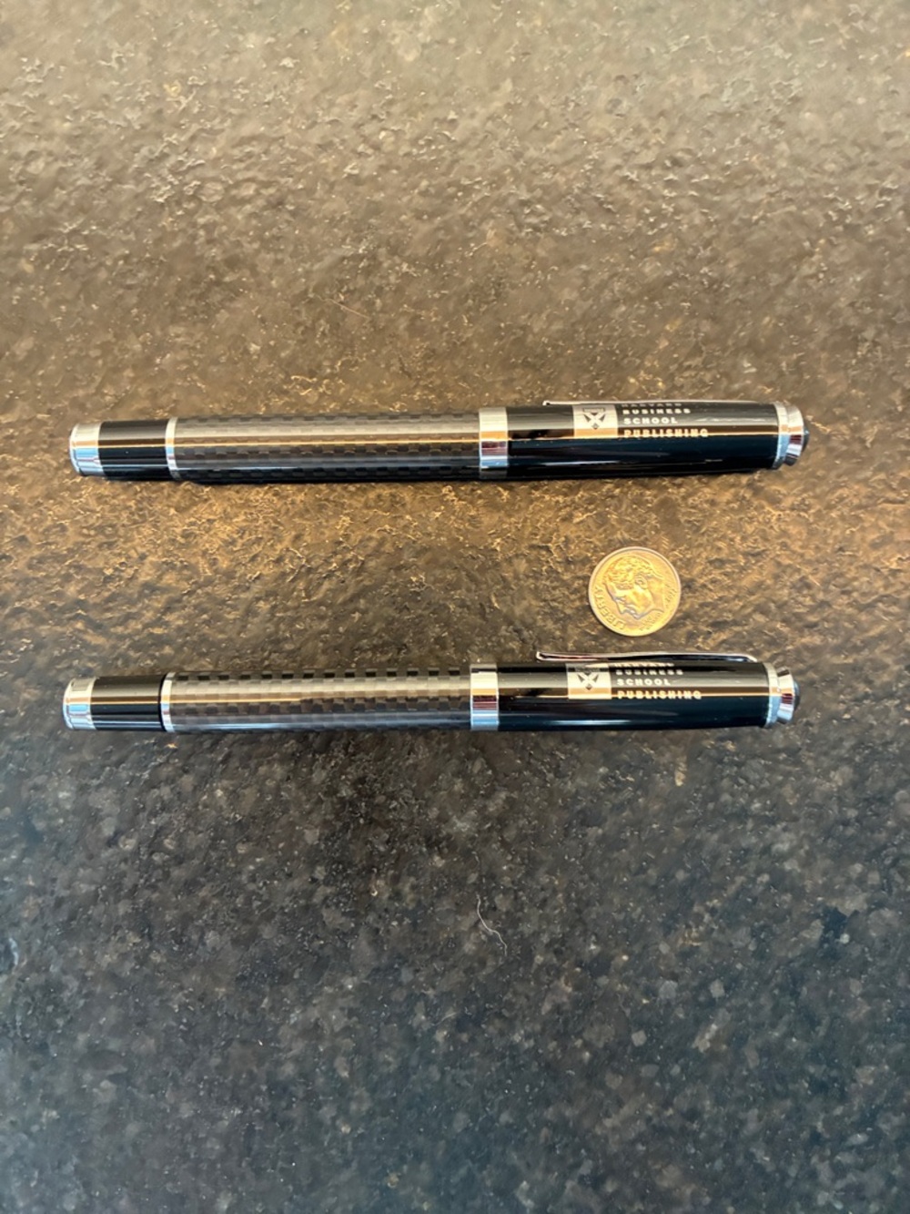 Set of 2 Leed’s Pens - Black w/ Harvard Business School Publishing logo